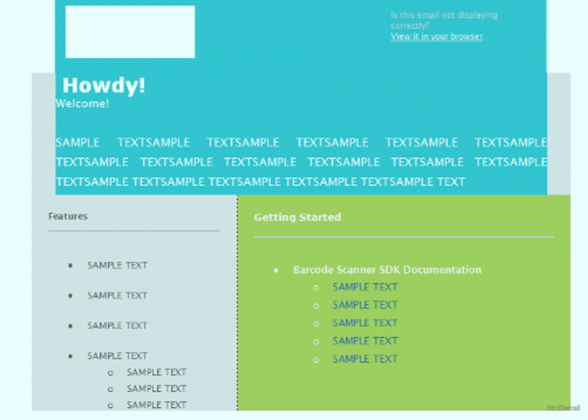 Outlook rendering issue without phantom table